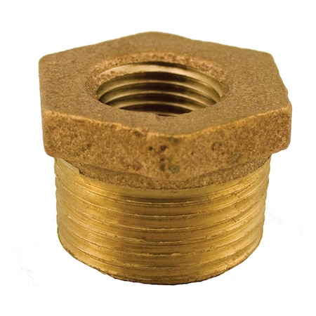 Jones Stephens 1-1/4in. x 3/4in. Bronze Hex Bushing B74217LF